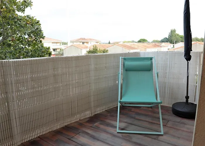 Appart T2 Dans Residence Calme Parking Prive Gratuit